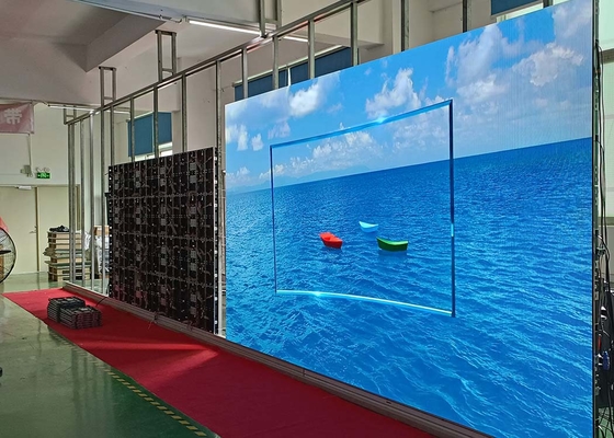 Esposizione principale dell'interno di colore pieno di alta definizione per la sala riunioni con 640×480mm