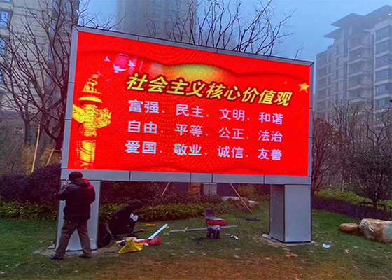 Il colore pieno all'aperto di P8 P10 HD SMD3535 ha condotto il Governo dell'esposizione 960*960mm