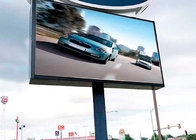 Cartellone pubblicitario all'aperto del bordo della strada del quadro comandi del LED di sostegno di palo P10