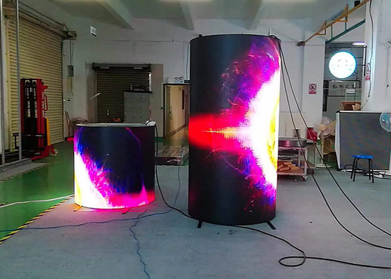 Il colore pieno dell'interno curvo pieghevole ha condotto il modulo di colore pieno dell'esposizione P1.6