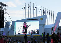 Noleggio dello schermo principale Super Slim di alluminio di P3.91 P4.81 con la video unità di elaborazione per il concerto