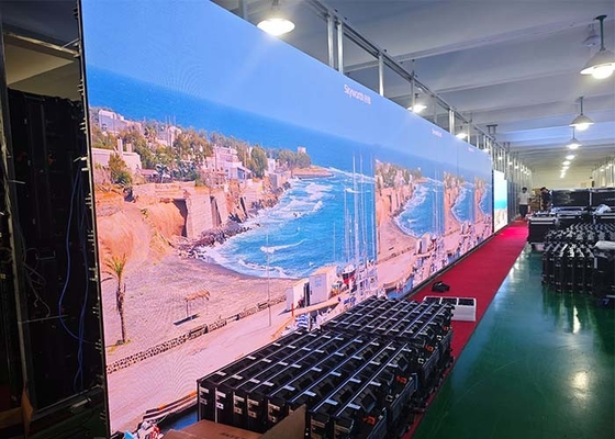 Videowall ad alta risoluzione P1.56 Gob LED per grandi eventi di festival