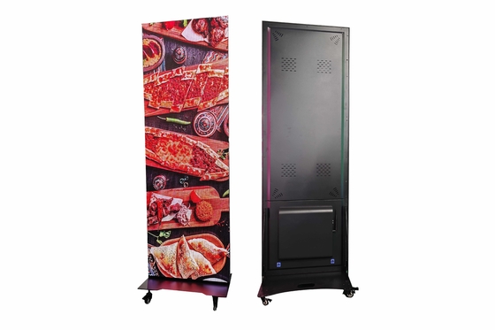 HD P2.5 Indoor led Poster screen, P2 stand led display per la pubblicità