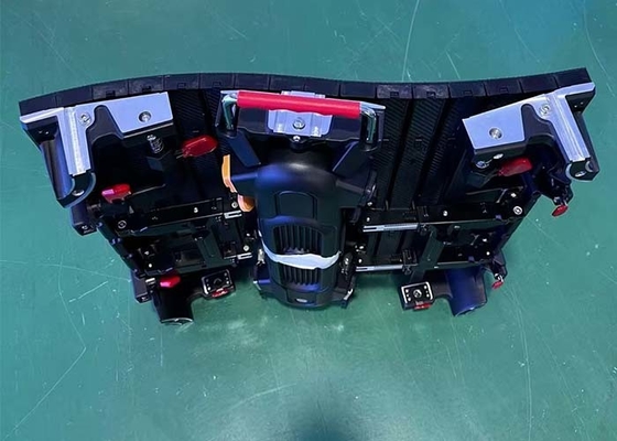 IP43 Indoor P2.9 Rental Led Screen, 7680 refresh rate sfondo mobile e curvo per eventi sul palco