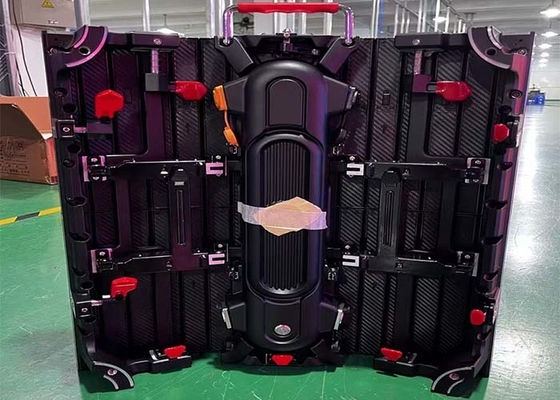 IP43 Indoor P2.9 Rental Led Screen, 7680 refresh rate sfondo mobile e curvo per eventi sul palco