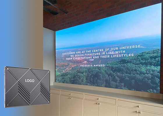 Home Theatre Aluminum Peso leggero schermo a LED senza soluzione di continuità Facile installazione