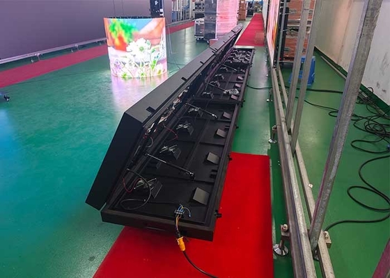 P4 Gran luminosità Pubblicità elettronica all'aperto Flip Box frontale