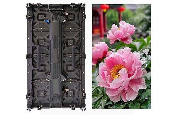 P4.8 HD Screen LED a noleggio a 16-bit Grayscale 7680Hz Refresh rate per schermi dinamici e display al dettaglio
