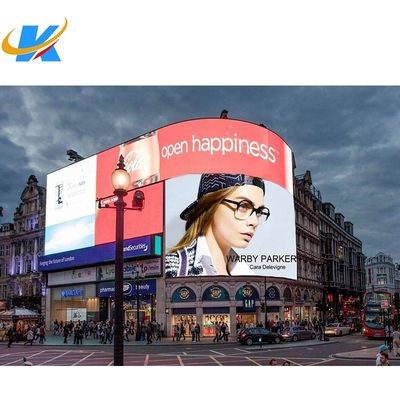 Cartellone LED P10 per esterni, 6500cd/mq, display a colori