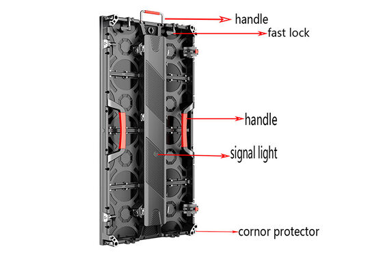 P1.9/P2.6 500*500/500*1000 mm schermi a LED per eventi sul palco