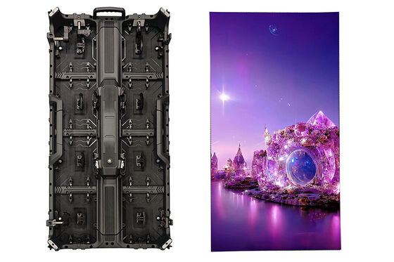 P2.6/P2.9 Schermo video LED flessibile per interni, alta frequenza di aggiornamento 7680Hz, per eventi di beneficenza