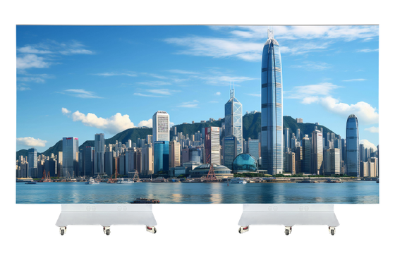 KAILITE KH Series P1.95 Dual Unit Cascade Video Wall Kit 4x2m 2048x1024 Indoor Foldable LED Poster Screen
