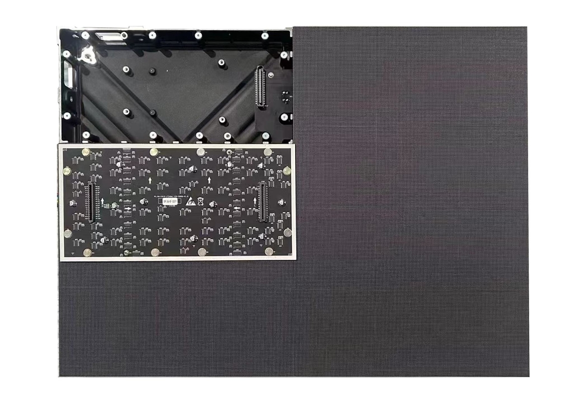P1.25 Screen LED RGB interno 640*480mm Armadio in alluminio per chiesa con hub link